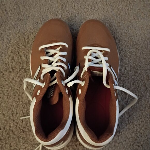 New balance 4040 Texas orange baseball cleats - Picture 2 of 4